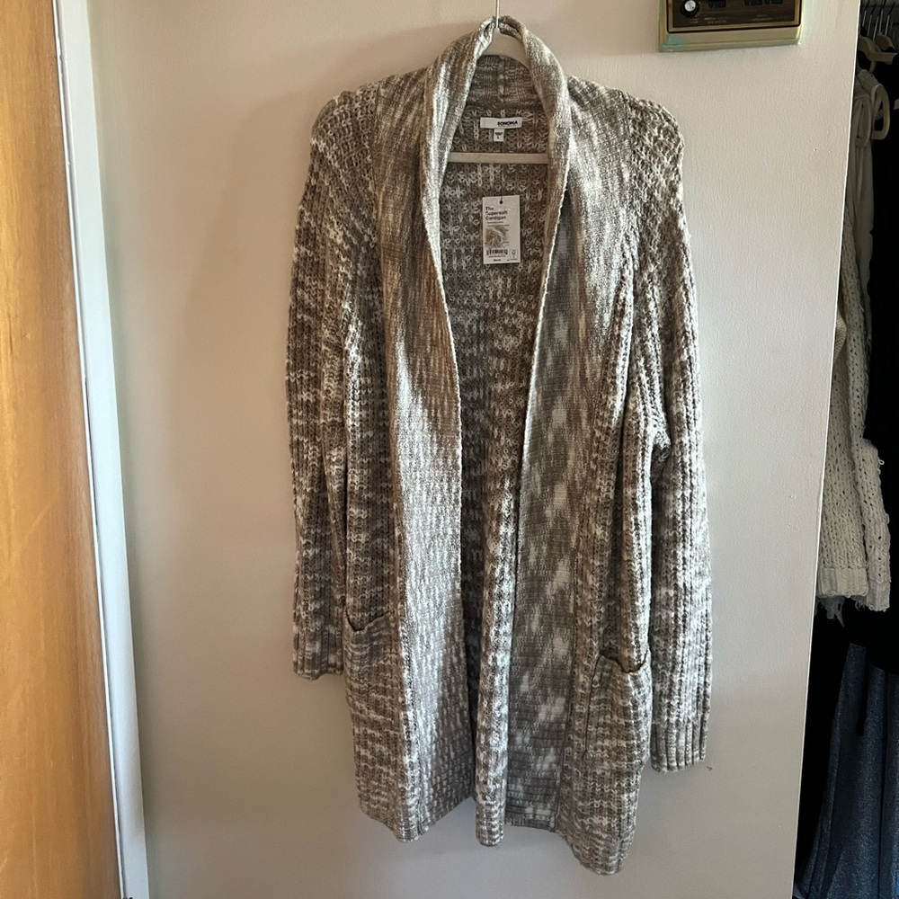 Sonoma Super Soft Cardigan Size Large NWT